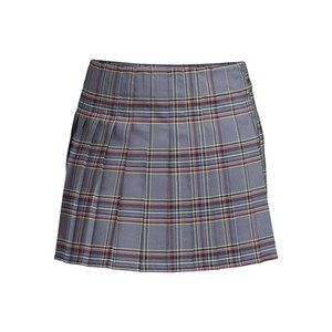 No Boundaries Juniors Plad Skirt